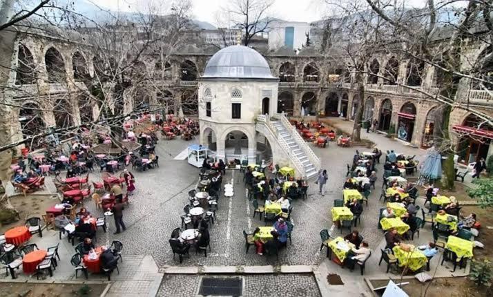 Elmas Hotel Bursa Exterior foto